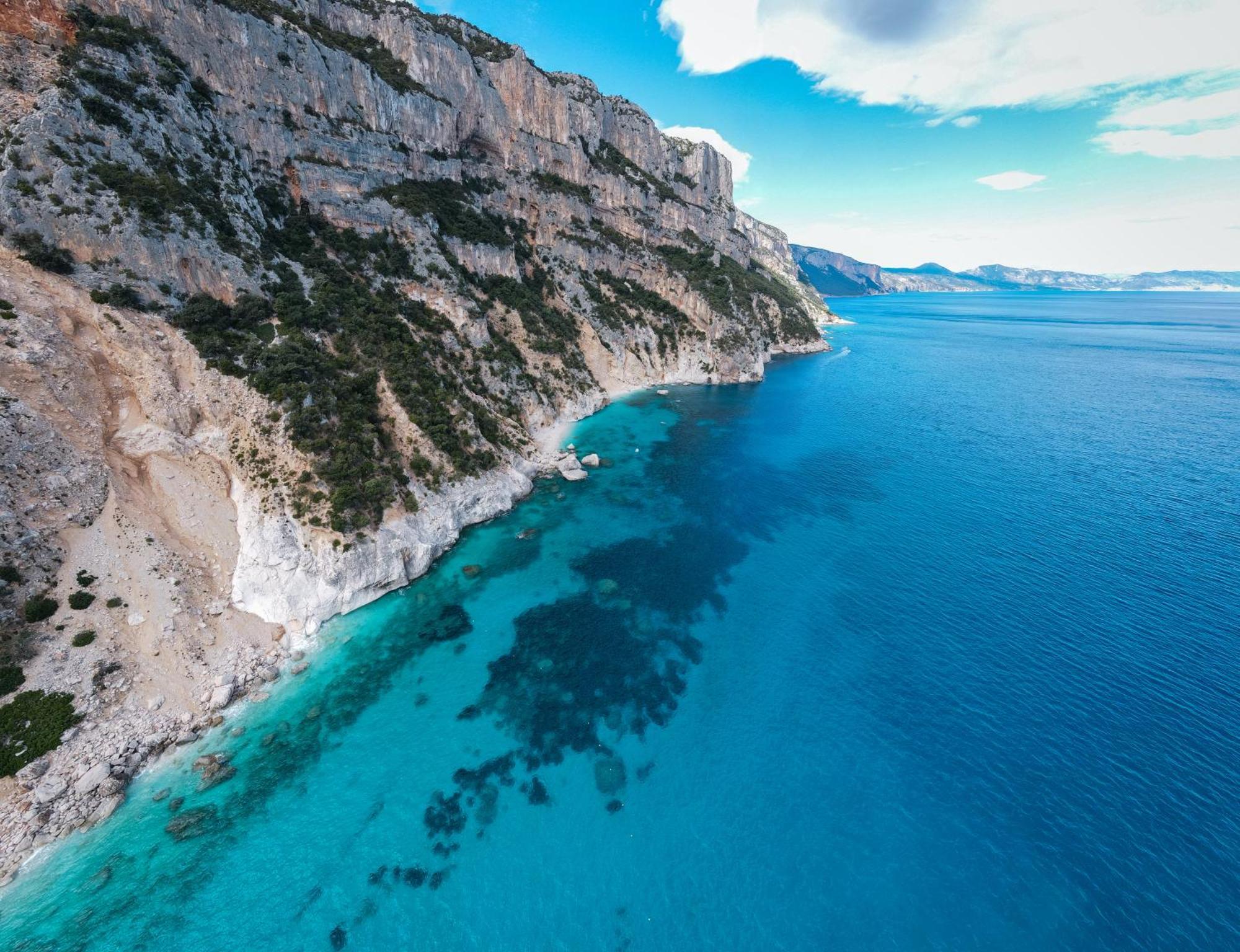 Ferienwohnung Seaview House Cala Gonone Exterior foto