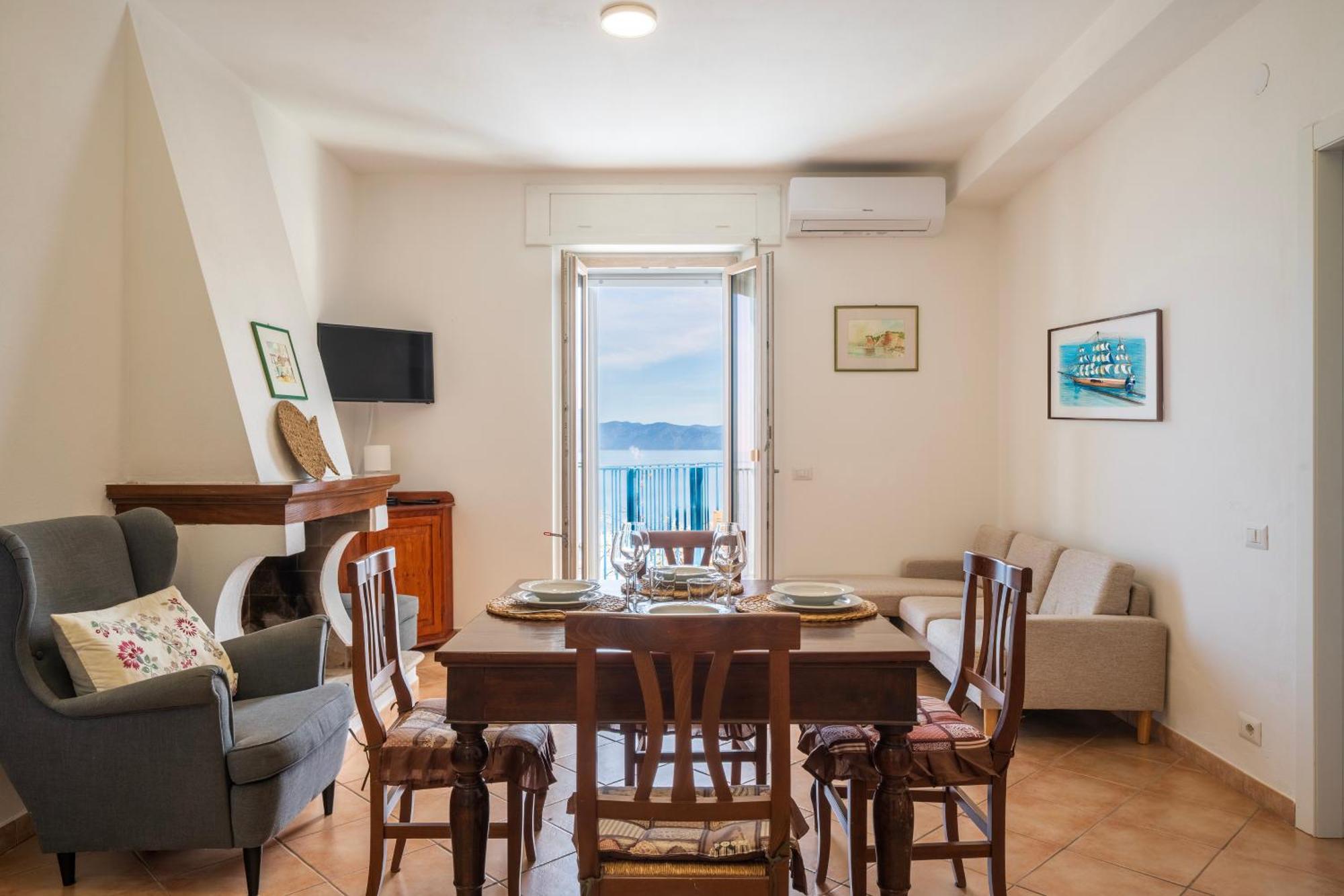 Ferienwohnung Seaview House Cala Gonone Exterior foto