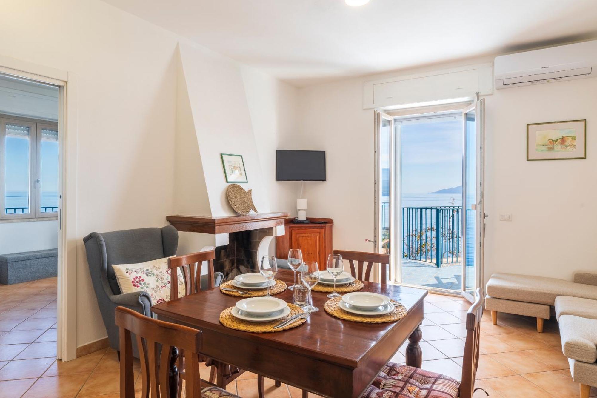 Ferienwohnung Seaview House Cala Gonone Exterior foto